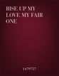 Rise Up, My Love, My Fair One SATB choral sheet music cover